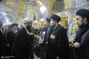 مراسم بزرگداشت آیت الله موسوی بجنوردی (ره) در قم - 2