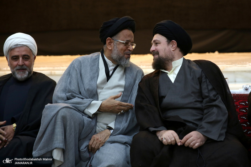 مراسم شب عاشورا در حرم مطهر امام خمینی (س)