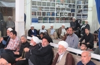 مراسم روز شهادت امام محمد باقر (ع) در دفتر آیت‌الله‌العظمی صانعی (17)