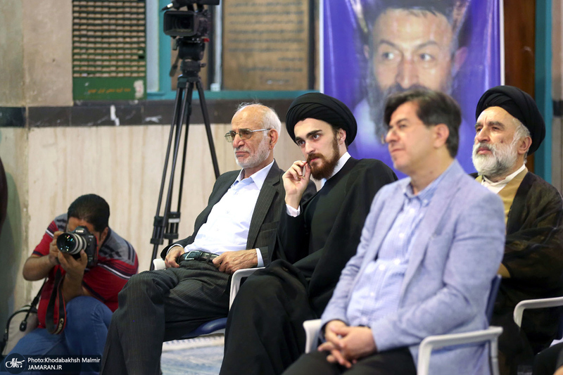 دیدار جمعی از جانبازان واقعه هفتم تیر با سید حسن خمینی