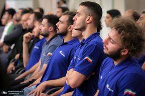 دیدار قهرمانان و مدال‌آوران ورزشی و المپیادهای علمی جهانی با رهبر معظم انقلاب