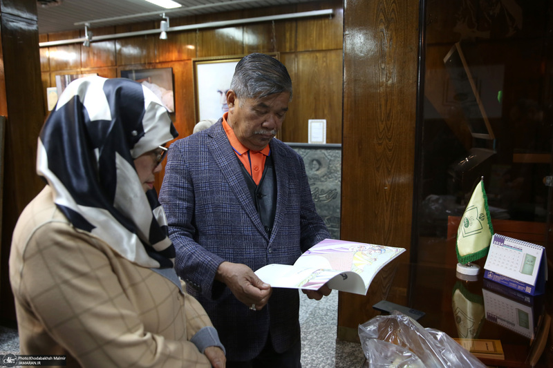 بازدید محمد بن سیو وزیر کشاورزی مالزی از جماران