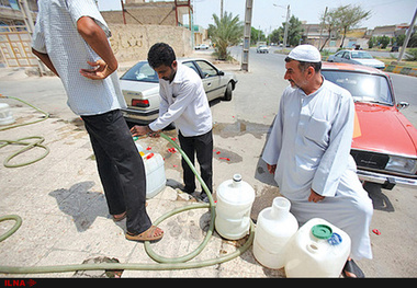 آب شرب در آبادان سهمیه‌بندی شد