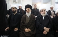 مراسم بزرگداشت رهبر شهید انقلاب از سوی آیت‌الله العظمی سیستانی در قم برگزار شد (6)