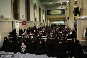 دیدار جمعی از خانواده‌های شهدای دفاع مقدس و مدافع حرم با رهبر معظم انقلاب