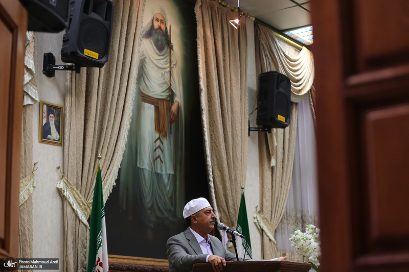 مراسم بزرگداشت امام خمینی (س) در آدریان زرتشتیان