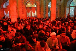 مراسم عزاداری سالروز شهادت امام جعفر صادق (ع) در مسجد اعظم قم