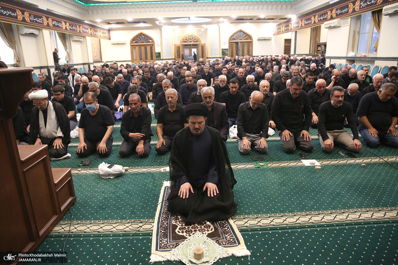 عزاداری ظهر عاشورا در محله جماران
