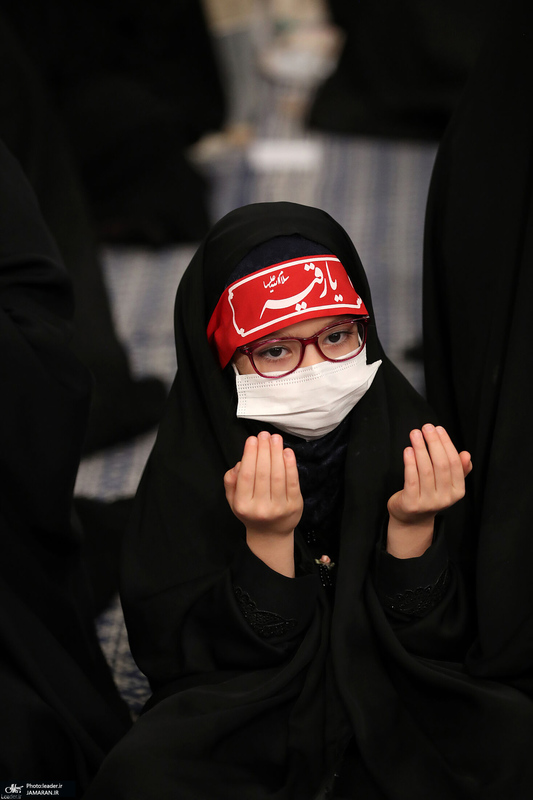 دومین شب مراسم عزاداری حضرت فاطمه‌زهرا (س) در حسینیه امام خمینی