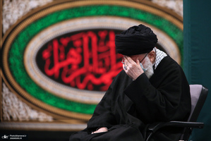 عزاداری شام شهادت حضرت زهرا (س) در حسینیه امام خمینی