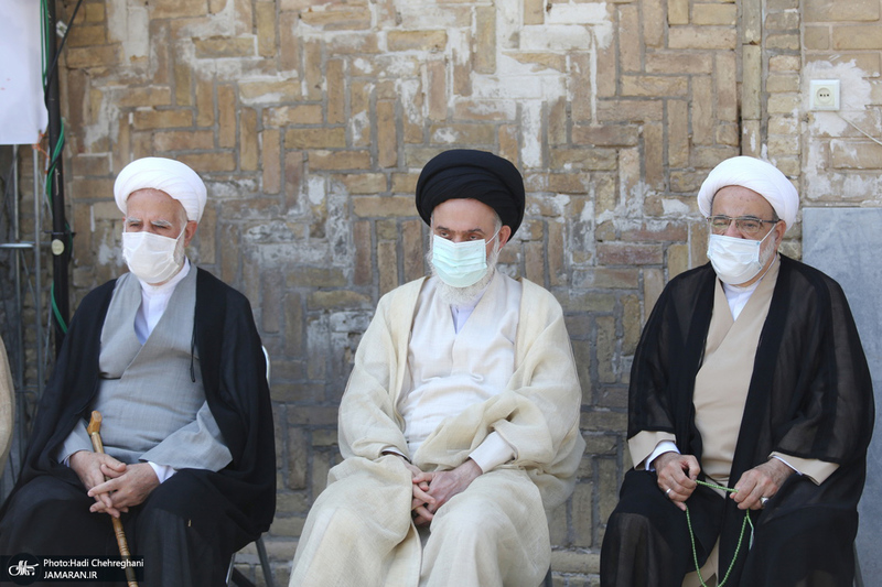 تجمع طلاب و اساتید حوزه علمیه قم در حمایت از مردم فلسطین و محکومیت حادثه تروریستی افغانستان‎