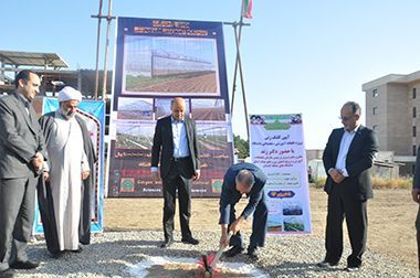 ساخت گلخانه آموزشی و تحقیقاتی دانشگاه علوم کشاورزی گرگان آغاز شد