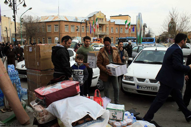 جمع آوری چهار میلیارد ریال کمک برای سیل زدگان در آبیک