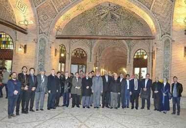 سفیران چند کشور آسیایی از مجموعه  سعدالسلطنه قزوین بازدید کردند