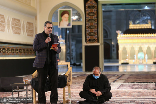 زیارت ناحیه مقدس با نوای  محمدرضا غلامرضازاده  درحرم مطهر امام خمینی (س)
