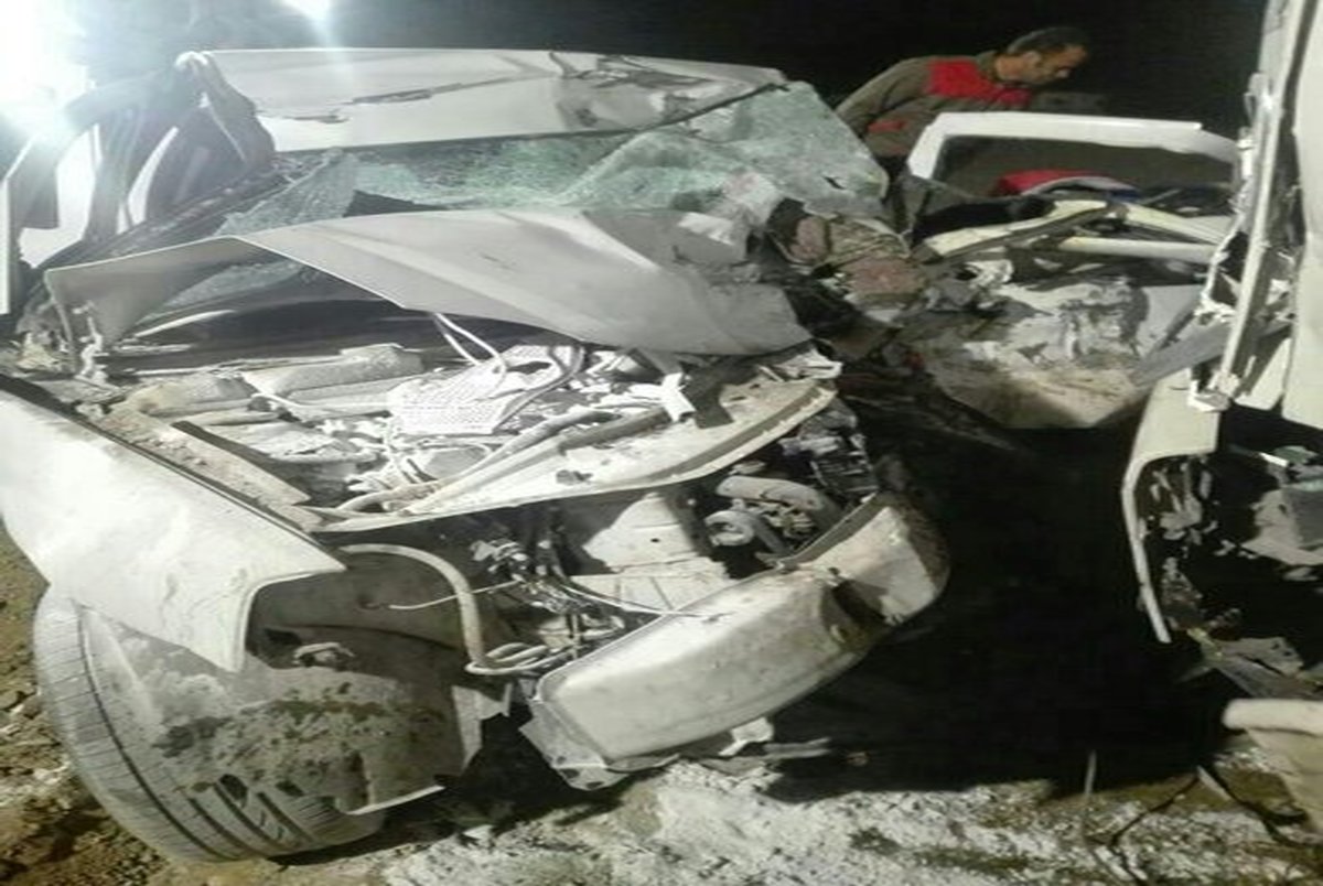 دو کشته و سه زخمی بر اثر تصادف تریلی با خودروی ال ۹۰ 