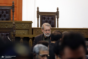 نشست رسانه ای علی لاریجانی رئیس مجلس شورای اسلامی
