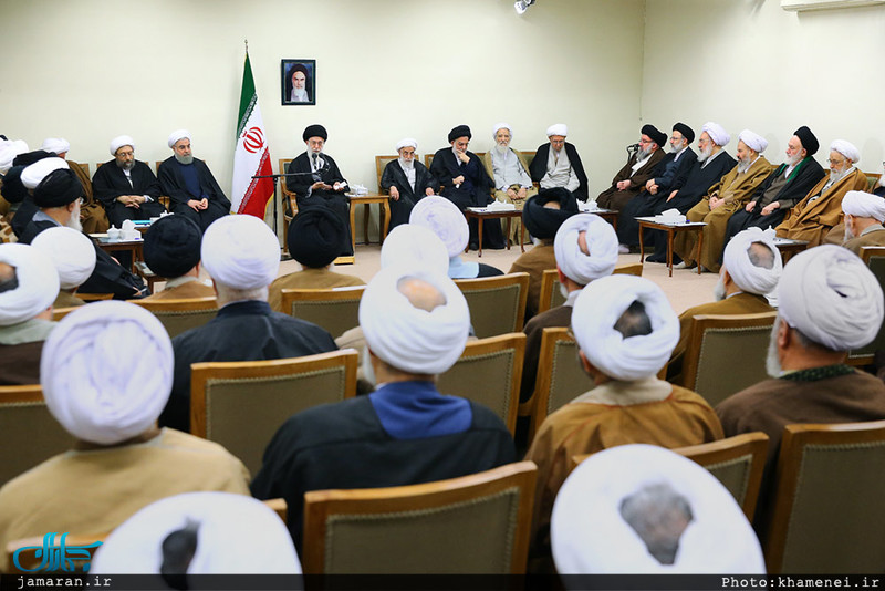 دیدار رئیس و اعضای مجلس خبرگان رهبری با رهبر معظم انقلاب