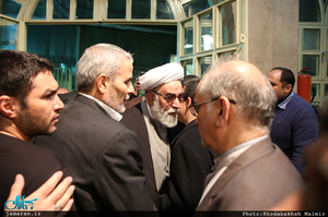 مراسم وداع با پیکر آیت الله هاشمی رفسنجانی(ره) در حسینیه جماران