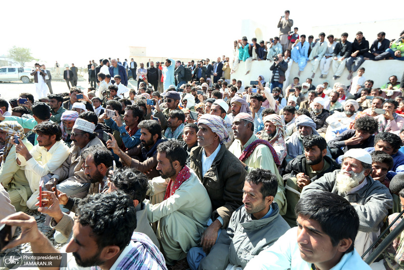 بازدید رئیس جمهور از مناطق سیلزده استان سیستان و بلوچستان