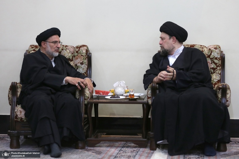 دیدار مدیران و اصحاب وقف با آیت الله سید حسن خمینی