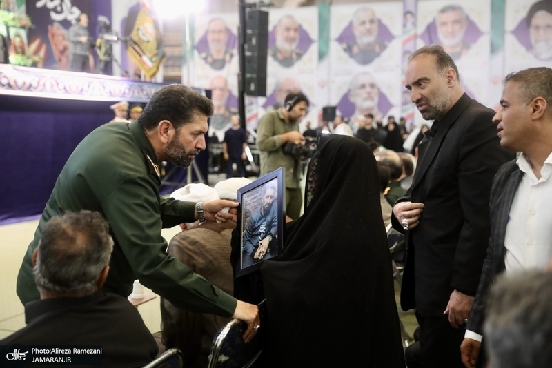 مراسم گرامیداشت شهدای جنگ رمضان