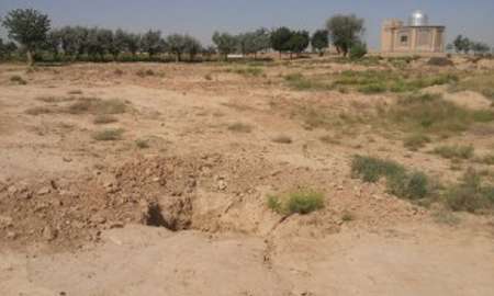 حفاری غیرمجاز در محوطه تاریخی درویش آباد جوین