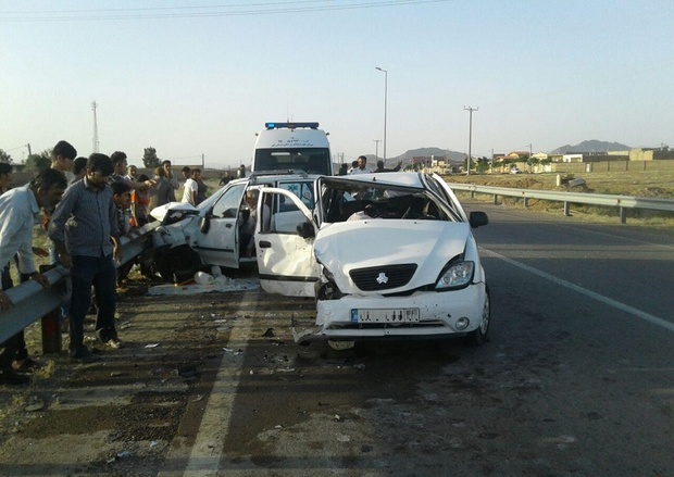 تصادف سه خودرو  در اهواز 12 مصدوم بر جا گذاشت