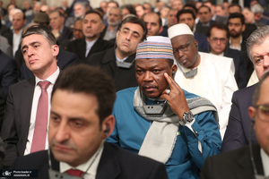 دیدار مسئولان نظام و سفرای کشورهای اسلامی با رهبر معظم انقلاب