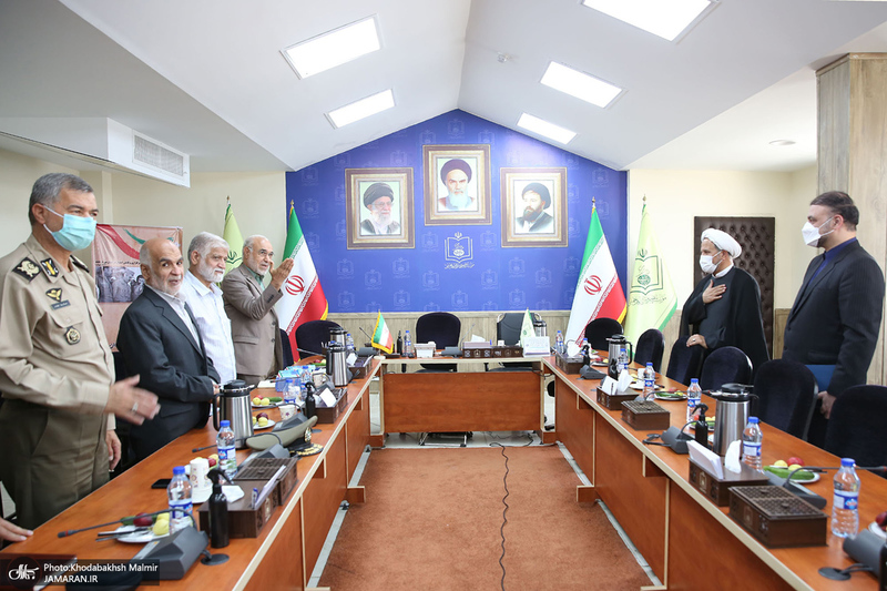 دیدار پیشکسوتان رژه 19 تیر 1358 با رییس موسسه تنظیم و نشر آثار امام خمینی (س)