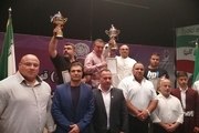 مسابقات پرس سینه قهرمانی باشگاه‌های کشور در مریوان پایان یافت