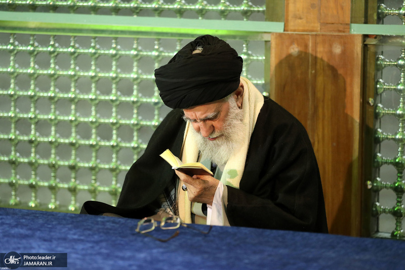 حضور رهبر معظم انقلاب در مرقد مطهر امام خمینی(س) و گلزار شهیدان