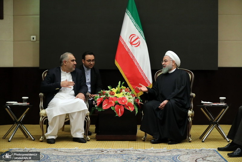 کنفرانس روسای مجالس ایران، افغانستان، پاکستان، ترکیه، چین و روسیه با حضور حسن روحانی