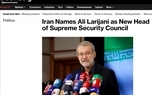 بلومبرگ: انتصاب علی لاریجانی نشان‌دهنده تلاش گسترده‌تر برای بازنگری در سازوکارهای فرماندهی راهبردی ایران است 