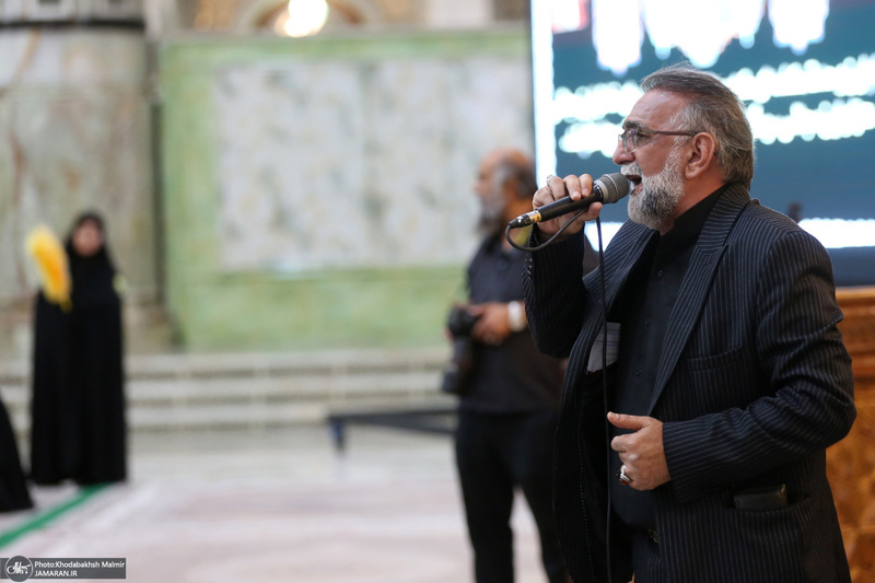 مراسم سوگواری رحلت حضرت رسول اکرم (ص)، شهادت امام حسن مجتبی (ع) و شهادت امام رضا (ع) در حرم مطهر امام خمینی (س)