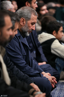 مراسم عزاداری شام شهادت حضرت زهرا(س) در حسینیه امام خمینی