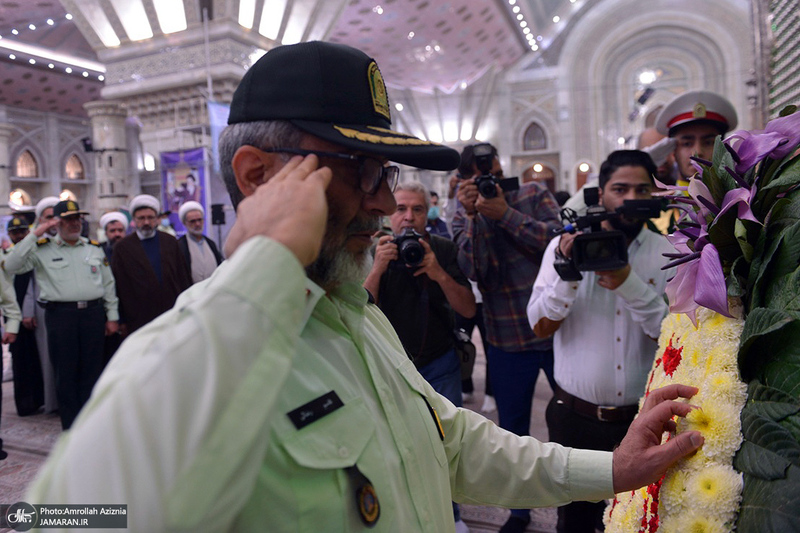 تجدید میثاق نیروهای فراجا با آرمان های امام خمینی (س)