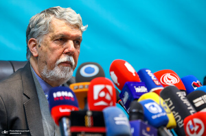 نشست خبری وزیر فرهنگ و ارشاد اسلامی/ سید عباس صالحی/ عباس صالحی