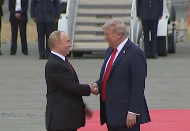 استقبال ترامپ از پوتین + فیلم