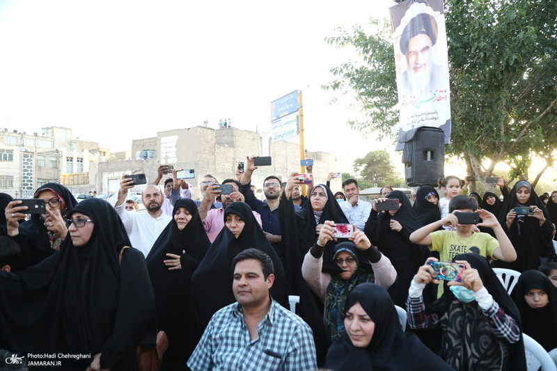 مراسم بزرگداشت رحلت امام خمینی (ره) و قیام 15 خرداد درجوار بیت تاریخی امام در قم