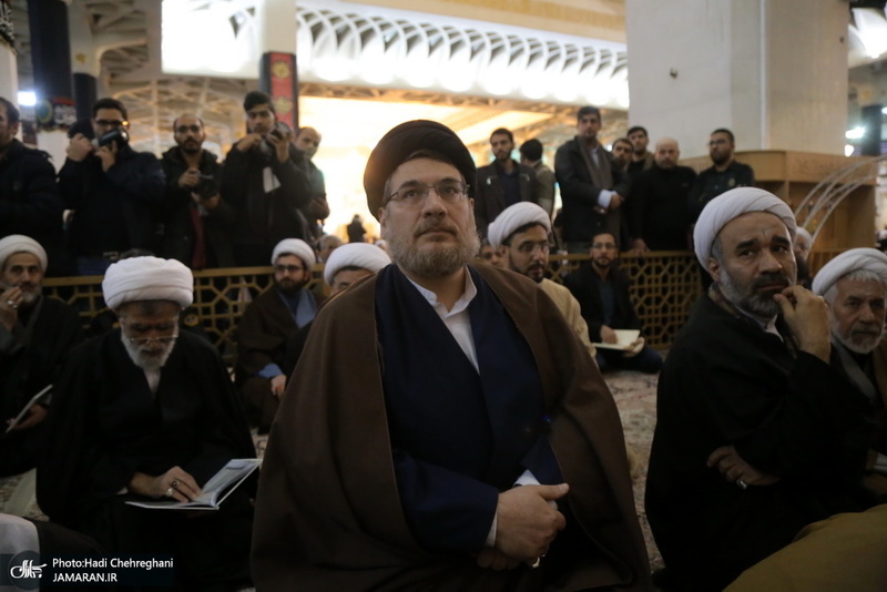 مراسم بزرگداشت سپهبد شهید حاج قاسم سلیمانی درحرم مطهر حضرت معصومه(س)