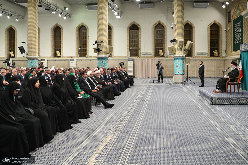 دیدار نمایندگان مجلس شورای اسلامی با رهبر معظم انقلاب