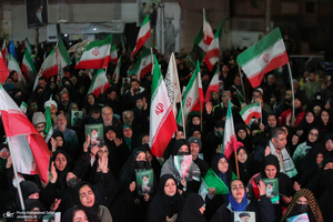 اجتماع حمایت از رزمندگان در مقابله با دشمن آمریکایی - صهیونی در پرند -2