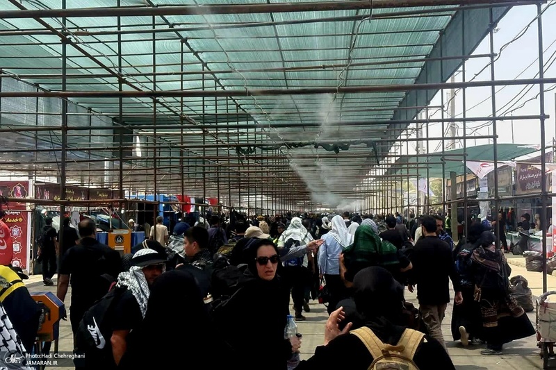هم قدم با زائران اباعبدالله الحسین (ع)؛ مرز مهران