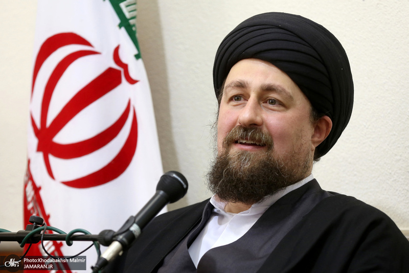 دیدارمدیران و جمعی از اعضای تحریه موسسه مطبوعاتی ایران و خبرگزاری ایرنا با سید حسن خمینی