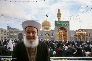 حال و هواى حرم مطهر امام رضا (ع) در شب ولادت
