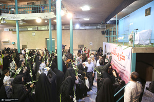 مراسم «کوچه آفتاب» در جماران - 2