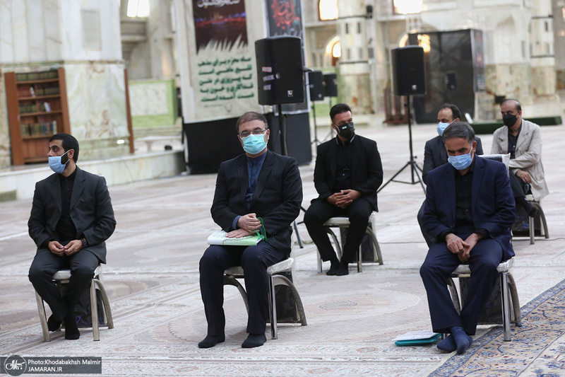 دیدار سرپرست و کارکنان موسسه تنظیم و نشر آثار امام خمینی(س) با سید حسن خمینی