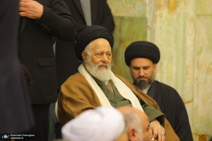 مراسم بزرگداشت شهیدان «علی رازینی» و «محمد مقیسه» در مسجد اعظم قم‎