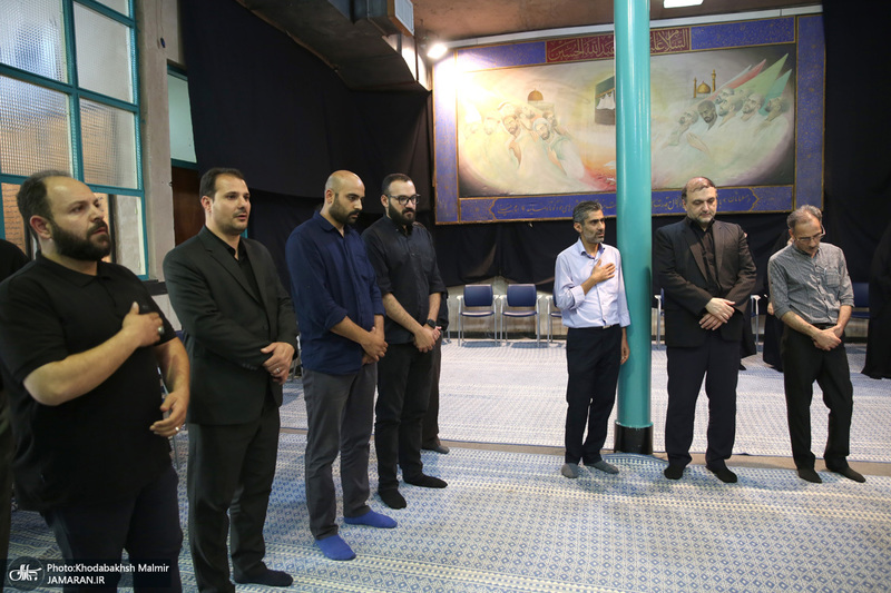 مراسم عزاداری کارکنان موسسه تنظیم ونشر آثار امام خمینی (س) به مناسبت دهه اول محرم